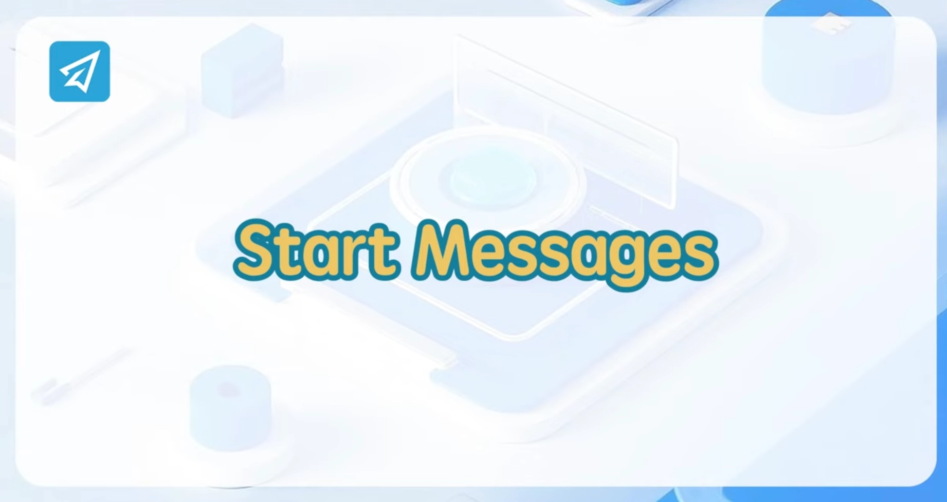 Auto Greeting and Start Message
