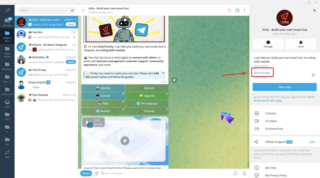 Multi-form Messages Builder