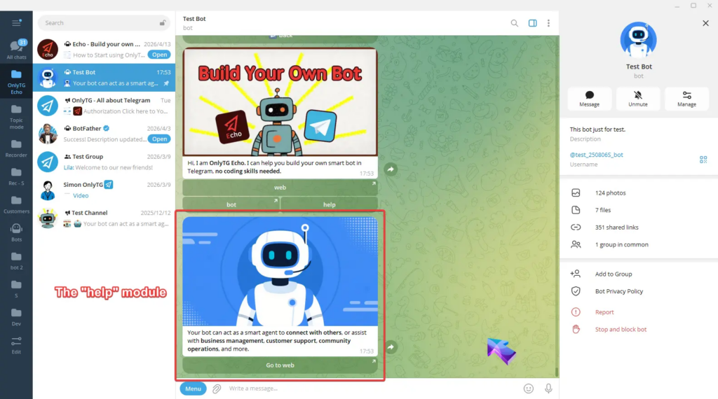 Multi-form Messages Builder