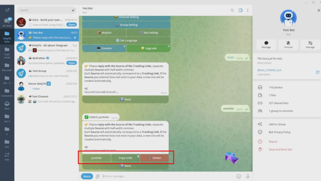 Dynamic Start Message