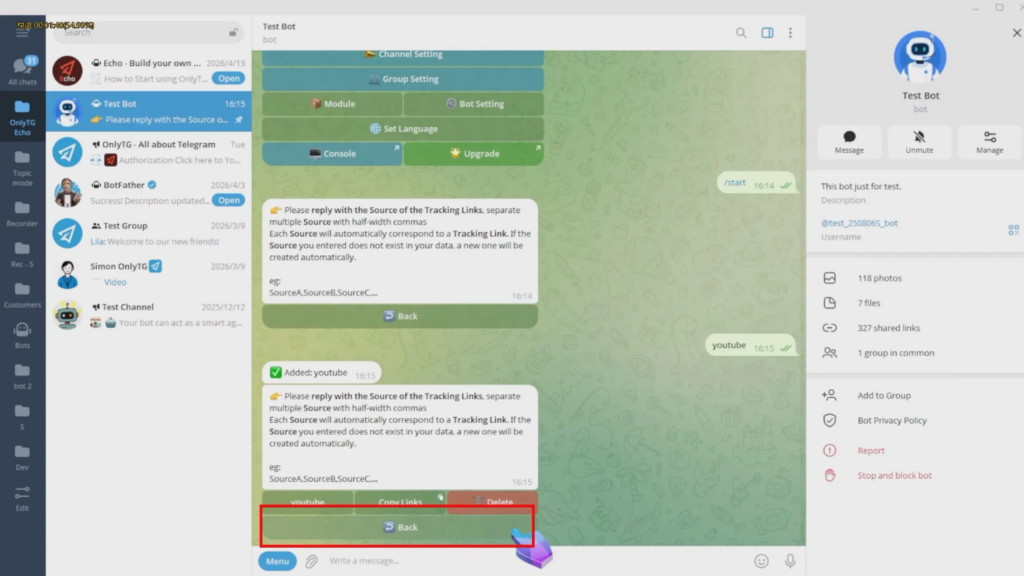 Dynamic Start Message