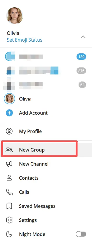 telegram group