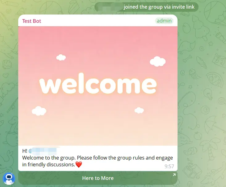Greeting Message
