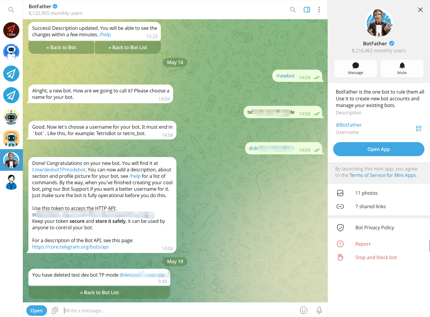 Telegram Bots for Businesses
