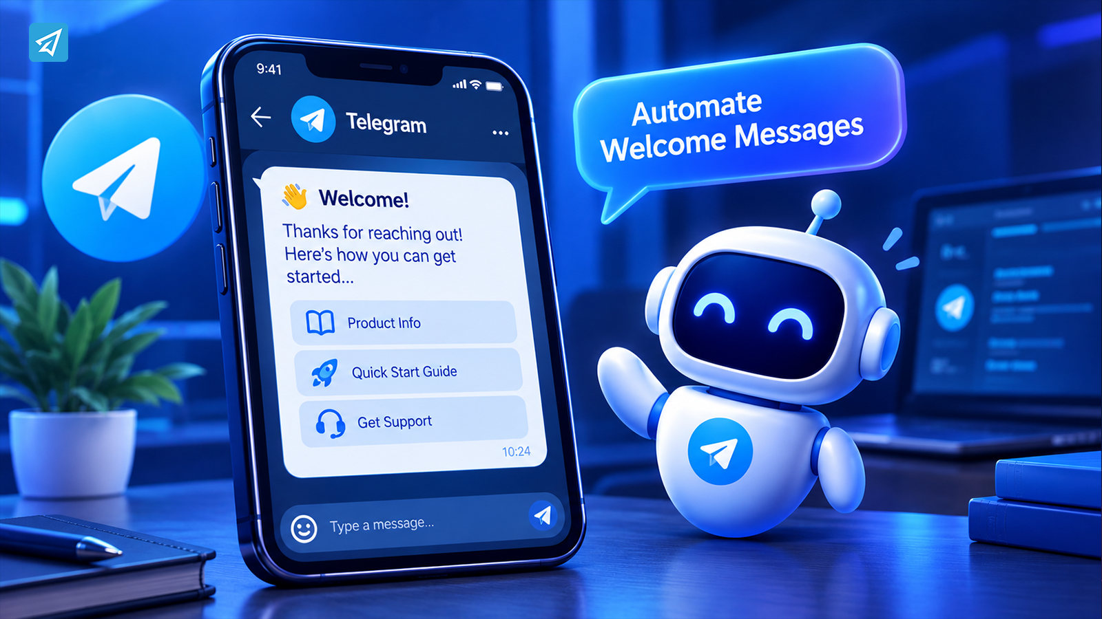 Automatically Send Welcome Messages in Telegram